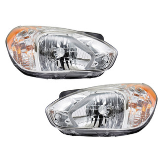 TYC® - Driver and Passenger Side Replacement Headlight Set (CAPA Certified)