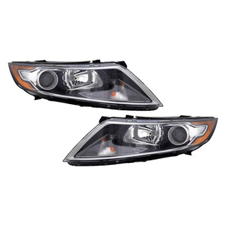 TYC® - Driver and Passenger Side Replacement Headlight Set (CAPA Certified)
