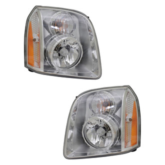TYC® - Driver and Passenger Side Replacement Headlight Set (CAPA Certified)