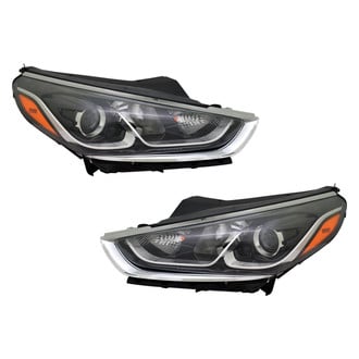 TYC® - Driver and Passenger Side Replacement Headlight Set (Standard Line)