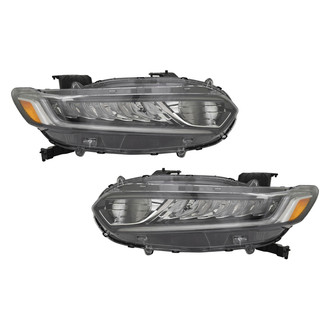 TYC® - Driver and Passenger Side Replacement Headlight Set (CAPA Certified)