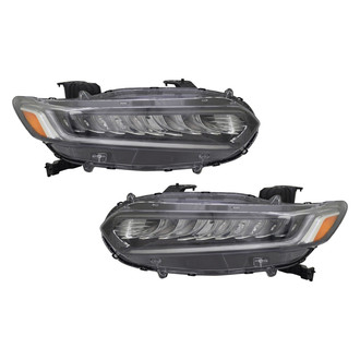TYC® - Driver and Passenger Side Replacement Headlight Set (CAPA Certified)