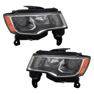 TYC® - Driver and Passenger Side Replacement Headlight Set (CAPA Certified)