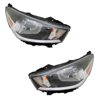 TYC® - Driver and Passenger Side Replacement Headlight Set (CAPA Certified)