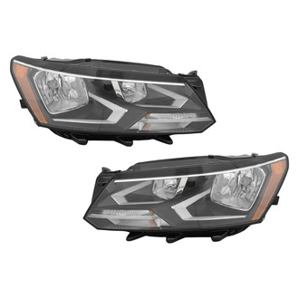 TYC® - Driver and Passenger Side Replacement Headlight Set (CAPA Certified)
