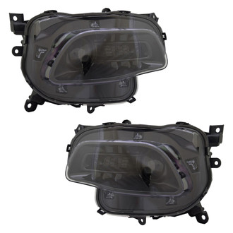 TYC® - Driver and Passenger Side Replacement Headlight Set (CAPA Certified)