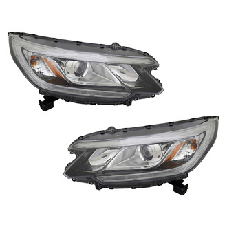 TYC® - Driver and Passenger Side Replacement Headlight Set (CAPA Certified)