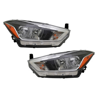 TYC® - Driver and Passenger Side Replacement Headlight Set (CAPA Certified)