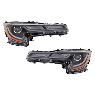 TYC® - Driver and Passenger Side Replacement Headlight Set (CAPA Certified)