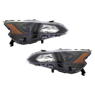 TYC® - Driver and Passenger Side Replacement Headlight Set (CAPA Certified)