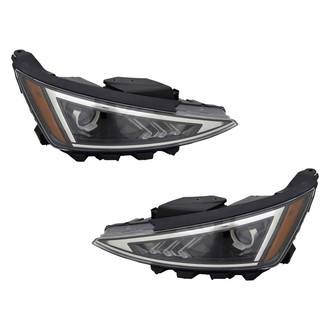 TYC® - Driver and Passenger Side Replacement Headlight Set (CAPA Certified)