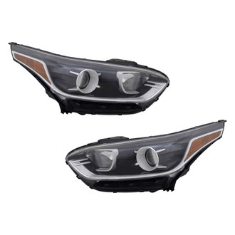 TYC® - Driver and Passenger Side Replacement Headlight Set (Standard Line)