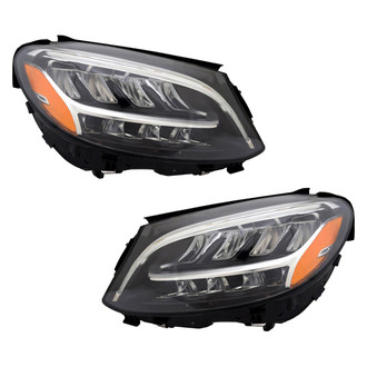 TYC® - Driver and Passenger Side Replacement Headlight Set (CAPA Certified)