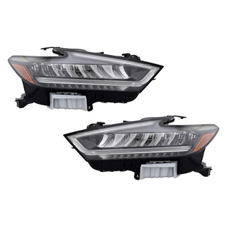 TYC® - Driver and Passenger Side Replacement Headlight Set (CAPA Certified)