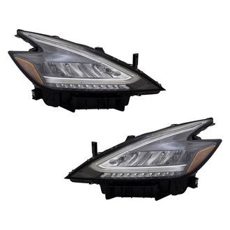 TYC® - Driver and Passenger Side Replacement Headlight Set (CAPA Certified)