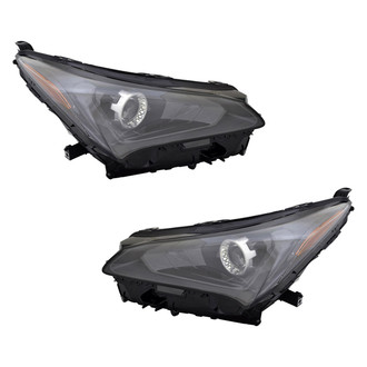 TYC® - Driver and Passenger Side Replacement Headlight Set (CAPA Certified)