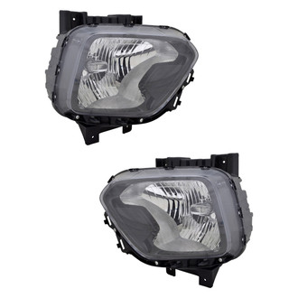 TYC® - Driver and Passenger Side Lower Replacement Headlight Set (CAPA Certified)