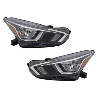 TYC® - Driver and Passenger Side Replacement Headlight Set (CAPA Certified)