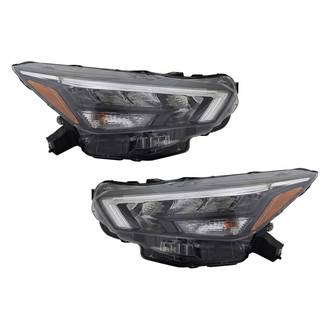 TYC® - Driver and Passenger Side Replacement Headlight Set (CAPA Certified)