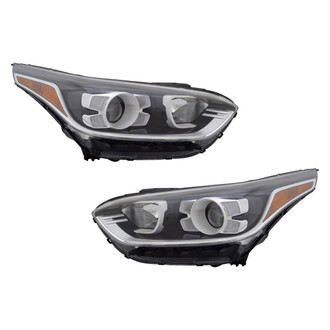 TYC® - Driver and Passenger Side Replacement Headlight Set (Standard Line)