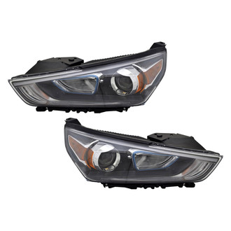 TYC® - Driver and Passenger Side Replacement Headlight Set (Standard Line)
