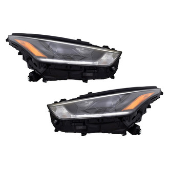 TYC® - Driver and Passenger Side Replacement Headlight Set (CAPA Certified)