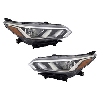 TYC® - Driver and Passenger Side Replacement Headlight Set (CAPA Certified)