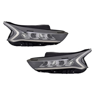 TYC® - Driver and Passenger Side Replacement Headlight Set (Standard Line)