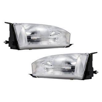TYC® - Driver and Passenger Side Replacement Headlight Set (Standard Line)