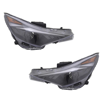 TYC® - Driver and Passenger Side Replacement Headlight Set (CAPA Certified)