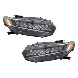 TYC® - Driver and Passenger Side Replacement Headlight Set (CAPA Certified)