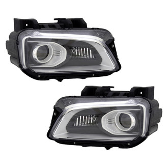TYC® - Driver and Passenger Side Replacement Headlight Set (CAPA Certified)