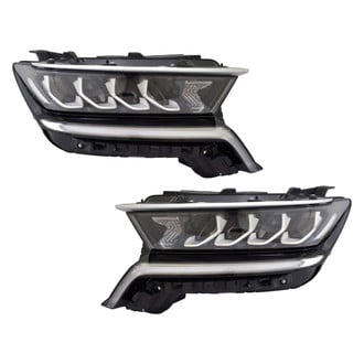 TYC® - Driver and Passenger Side Replacement Headlight Set (CAPA Certified)