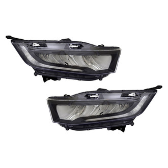 TYC® - Driver and Passenger Side Replacement Headlight Set (CAPA Certified)