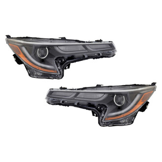 TYC® - Driver and Passenger Side Replacement Headlight Set (CAPA Certified)