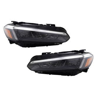 TYC® - Driver and Passenger Side Replacement Headlight Set (CAPA Certified)