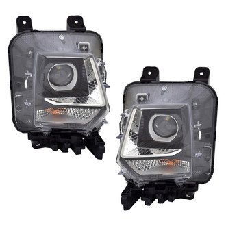 TYC® - Driver and Passenger Side Replacement Headlight Set (CAPA Certified)