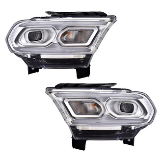 TYC® - Driver and Passenger Side Replacement Headlight Set (CAPA Certified)