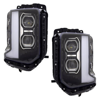 TYC® - Driver and Passenger Side Replacement Headlight Set (CAPA Certified)