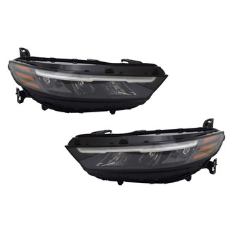 TYC® - Driver and Passenger Side Replacement Headlight Set (CAPA Certified)