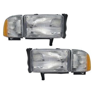 TYC® - Driver and Passenger Side Replacement Headlight Set (CAPA Certified)