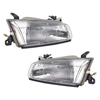 TYC® - Driver and Passenger Side Replacement Headlight Set (Standard Line)