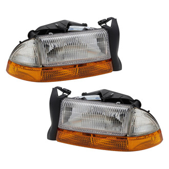 TYC® - Driver and Passenger Side Replacement Headlight Set (CAPA Certified)