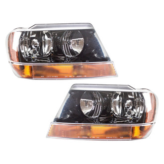TYC® - Driver and Passenger Side Replacement Headlight Set (Standard Line)