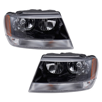 TYC® - Driver and Passenger Side Replacement Headlight Set (Standard Line)