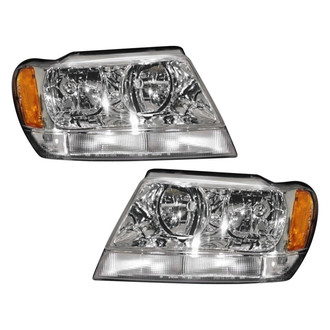 TYC® - Driver and Passenger Side Replacement Headlight Set (Standard Line)