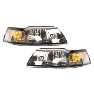 TYC® - Driver and Passenger Side Replacement Headlight Set (CAPA Certified)