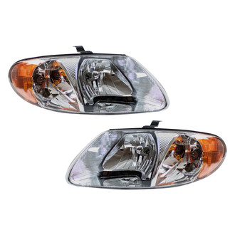 TYC® - Driver and Passenger Side Replacement Headlight Set (CAPA Certified)