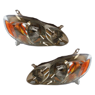TYC® - Driver and Passenger Side Replacement Headlight Set (Standard Line)