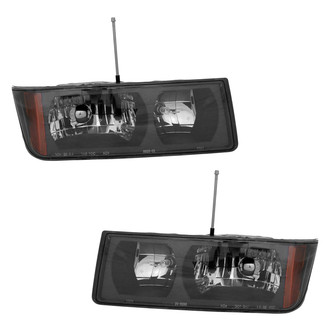 TYC® - Driver and Passenger Side Replacement Headlight Set (CAPA Certified)
